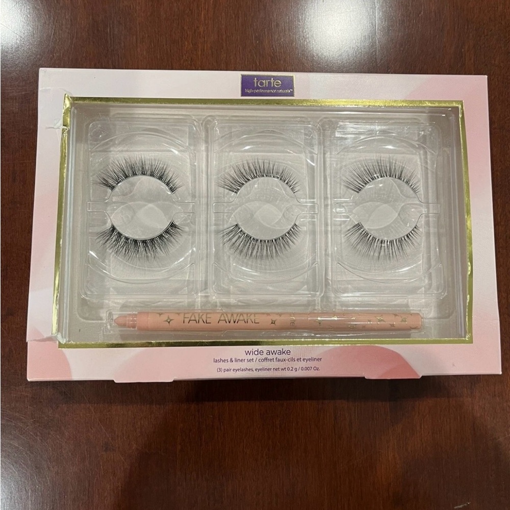tarte Wide Awake Lashes & Liner Set Brand New In Box 💯 Authentic! - Picture 10 of 14